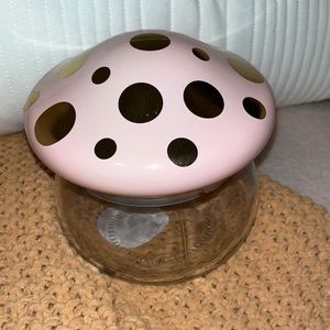 Pink Mushroom jar Target bullseye